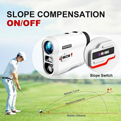 GameSwing Rangefinder with Slope and Pin Lock Vibration
